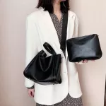 Solid Cr Oulder Mesger Bag Posite Set Bags Pu Leather Women Handbags Totes Bags Clutch Bag