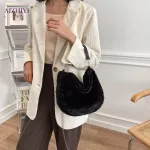 Ca Solid Cr Women Chain Oulder Bags Winter Autumn H Underarm Totes Muter Ng Mesger Handbags