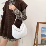 Ca Solid Cr Women Chain Oulder Bags Winter Autumn H Underarm Totes Muter Ng Mesger Handbags