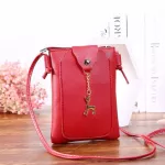 Orean Version Women Se El Pendant Daily Ca Oulder Bag Quity Leather Crossbody Bag Cell Phone Bag For Women