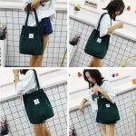 Corduroy Bags For Women Ca Oulder Bag Reusable Ng Bags Ca Tote Fe Handbag For Dropiing