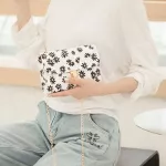 Sml Dies Printing Women Chain Bag Handbag Mmer Crossbody Mesger Bag Luxury Beach Daily Oulder Bag Lady Se