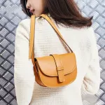 Crossbody Bags for Women Autumn New Ca Oulder Bag Diagon Cross Bag Si-Circle Month Fe bag Saddle Bag
