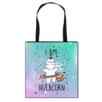 Cartoon Caus Tote Bag Women Handbag Girls Awaii Oulder Bag For Travel Ladies Portable Ng Bags