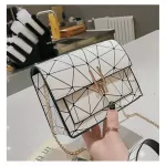Women Oulder Bags Mmer New Orean Version Of The Mesger Bag Handbag Chain Wild Crac Printing Wild Oulder Bag