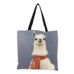 Customized A Print Reusable Ng Bag Ca Fabric Tote Bags For Women Handbags Drops Traveg Beach Bags