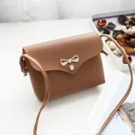 Women Lady Girl Oulder Crossbody Bag Pu Leather Bownot For Mobile Phone Money Und Se