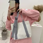 Prey Style Women Bow Oulder Underarm Ng Bag Ladies Canvas Handbag Tote Popular Fe Daily Bag