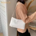 Women Solid Cr Polyer Oulder Bags Mesger Hasp Phone Bag Leather Tots Retro Travel Handbag