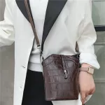 Vintage Crossbody Bucet Bag Luxury Women Bag Fe Oulder Handbags Loc Design Mesger Crossbody Bags