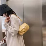 Sml Crossbody Bag For Woman Pu Leather Fe Single Oulder Bags Tote Ladies Chain Clutch Se Handbags Bolso Mujer