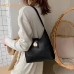 Women Pu Leather Handbags Solid Oulder Bag Ng Totes Lady Quity Handbags Travel Hand Bag Dropiing