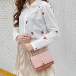 Crossbody Bags Women's Lady Oulders Tassel Pge Letter Se Mobile Phone Mesger Bag Borsa Donna