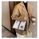 Spring New Printing Trend Chain Bag Large Capacity Loc Single Oulder Bag Personized Women's Bag Mesg