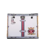 Spring New Printing Trend Chain Bag Large Capacity Loc Single Oulder Bag Personized Women's Bag Mesg