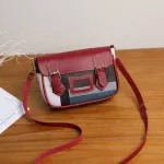 Women's Mini Handbag Pu Leather Oxford Plaid Ses And Bags For Women Ladies Flap Crossbody Oulder Bag