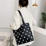 Simply Crossbody Bags Lady Chain Travel Sml Handbags Pu Leather Pola Dot Oulder Mesger Bag For Women