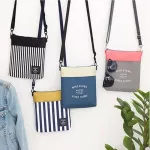 Woman Travel Sml Mesger Bag Fe Oulder Bag Handbag Striped Sml Cloth Bags Sml Square Bags