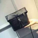 Women Handbag Retro Oulder Mesger Bucet Bags Women Luxury Handbags Fe Ca Tassel Oulder Bags