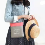 Woman Travel Sml Mesger Bag Fe Oulder Bag Handbag Striped Sml Cloth Bags Sml Square Bags