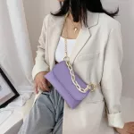 Ca Pu Leather Sg Handbag Se Women Elnt Chain Oulder Crossbody Bag Popular Fe Daily Bag