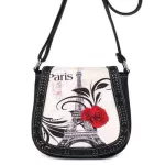 New Eiffel Tower Styles Woman Vintage Leather Mesger Bags Luxury Handbags Women Ell Bag ww178z-C