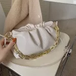 Luxury Designer Sml Cute Lady Oulder Bag Crossbody Day Pleated Pg Oulder Mesger Bags Cloud Bag For Women