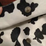 Vintage H Women Crossbody Mesger Bags Cow Pattern Ladies Sml Handbags Fe Clutch Se Oulder Bag