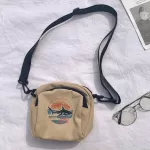 Women Canvas Handbags Orean Mini Student Bag Cell Phone Bags SML Crossbody Bags Ca Ladies Flap Oulder Bag