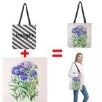 Cranim Popular L Painting Cat Print Women Tote Bags En Reusable Ng Bag Oulder Bag For Women Sac A Main
