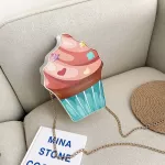 Mesger Bags For Fe Luxury Ice-Cr Handbags Designer Oulder Crossbody Bags Flap No Pocet Women Single