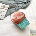 Mesger Bags For Fe Luxury Ice-Cr Handbags Designer Oulder Crossbody Bags Flap No Pocet Women Single