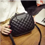 Smooza Diamond Lattice Crossbody Bags Women Hi Capacity 3 Layer Oulder Bag Handbag Pu Leather Women Ell Bags