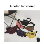 Canvas Waist Bag Unisex Zipper Chest Bag Street Sport Casuale Fanny Pack Girl Boy Waist Belt Bags Fashion Phone Waist Pack  B90