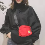 Canvas Bags Female 2020 New Fashion Small Square Bag Women Shoulder Crossbody Bag Ladies Messenger Bag Simple Style Phone Pack