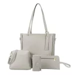 bolsa feminina women bag 2019 Fashion Four-Piece Shoulder Bag Messenger Bag Wallet Handbag New 2N19