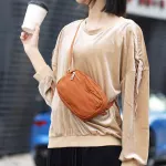 Cotton Cute Fanny Pack for Women Fashion Casual Bum Bag Female Sling Pouch Belt Bag Waist Bag Fanny Packs for Women Fashionable