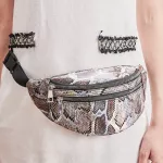 CROWDALE Waist Bag belt bag Women New Fashion Serpentine chest bag Ladies travel fanny pack Designer Female Belt Purse for women