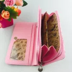 Cute Cartoon Hello Kitty Famous Brand Designer Purse Women Leather Wallets For Girls Clutch Purse Lady Party Wallet Card Holder
