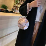 Cute Suede Pig Bag Women Small Chains Round Bag Female Shoulder Messenger Bags Coin Purses Wrist Crossbody Bags 2019 Chic Sac