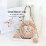Cute Duffy Bear Friends Stellalou Rabbit ShellieMay Plush Handbag Women Cartoon Shoulder Bag Crossbody Bag for Girls Gifts