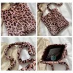 Ca H Pard Crossbody Bag Designer Cute Women Oulder Bag Luxury F Fur Mesger Bag Fe Large Totes Winter
