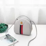 New Women SML ROUNF SG OULDER STRIPES MESSAGER CROSSBIDY BAG HANDBAG