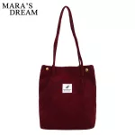 Mara's Dr Solid Corduroy Oulder Bags Environment Ng Bag Tote Pge Crossbody Bags Ses Ca Handbag For Women