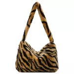 Winter Vintage Crossbody Bags Sml H Soft Underarm Oulder Fluffy Lady Oulder Handbags Fe Tote Forwomen