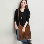 Handbags Women Bag Hi Quity Brand Designer Fe Ca Ng Totes Tassel Oulder Bags Ladies