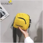 Banuo Handbags For Women Spring Canvas Mini Bags Cost-Effective Girls Zip Oulder Crossbody Bag Ca Letter Bags C223