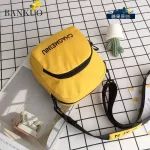 Banuo Handbags For Women Spring Canvas Mini Bags Cost-Effective Girls Zip Oulder Crossbody Bag Ca Letter Bags C223