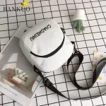Banuo Handbags For Women Spring Canvas Mini Bags Cost-Effective Girls Zip Oulder Crossbody Bag Ca Letter Bags C223