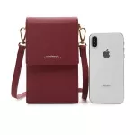 Pu Leather Mobile Phone Bag Women Bag Soft Touch Fe Oulder Bags Girl Card Se Wlet Phone Pouch Ladies Brand Designer
